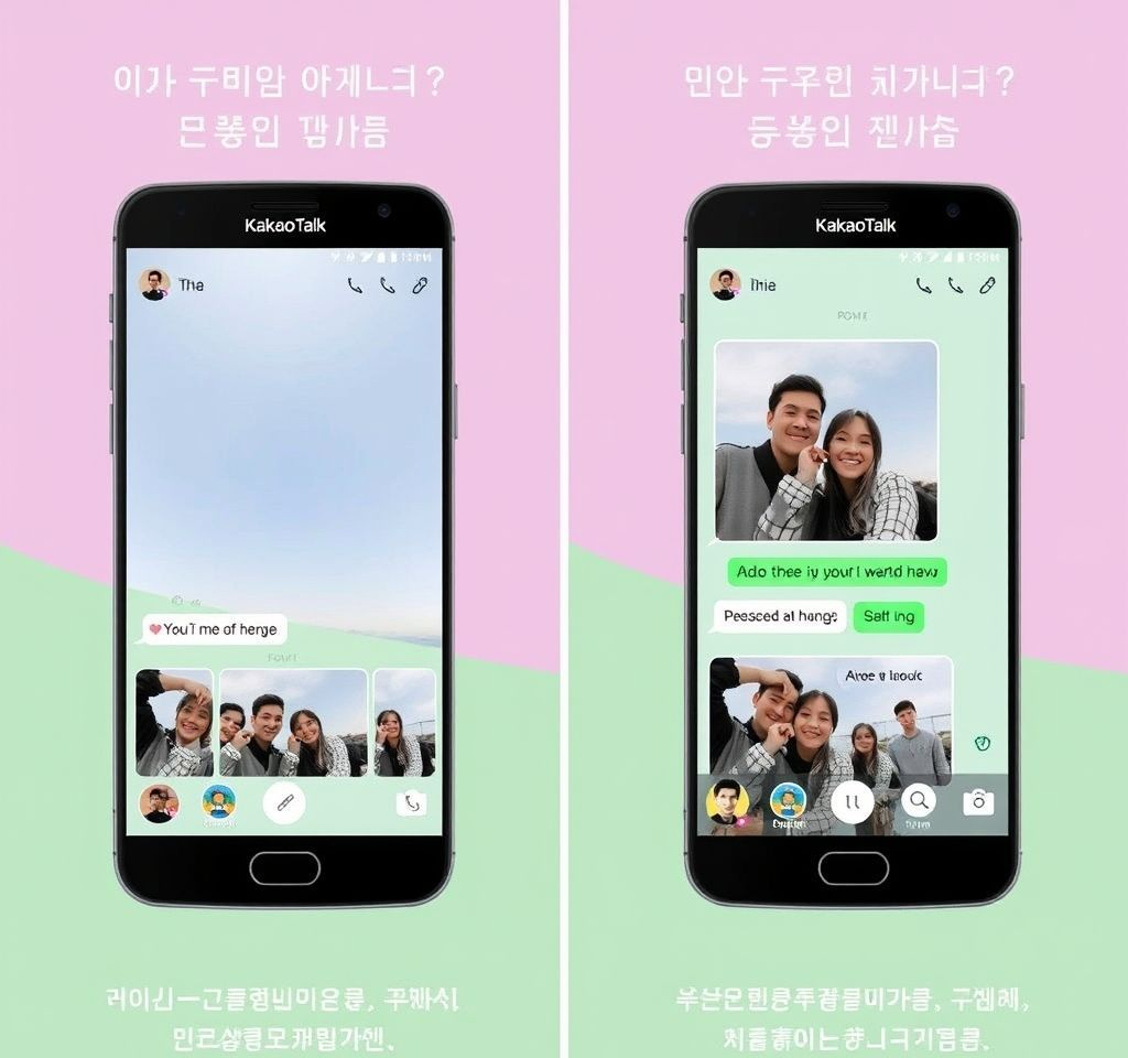 갤럭시 아이폰 카톡 미리보기 방법 카카오톡 장문 사진도 가능