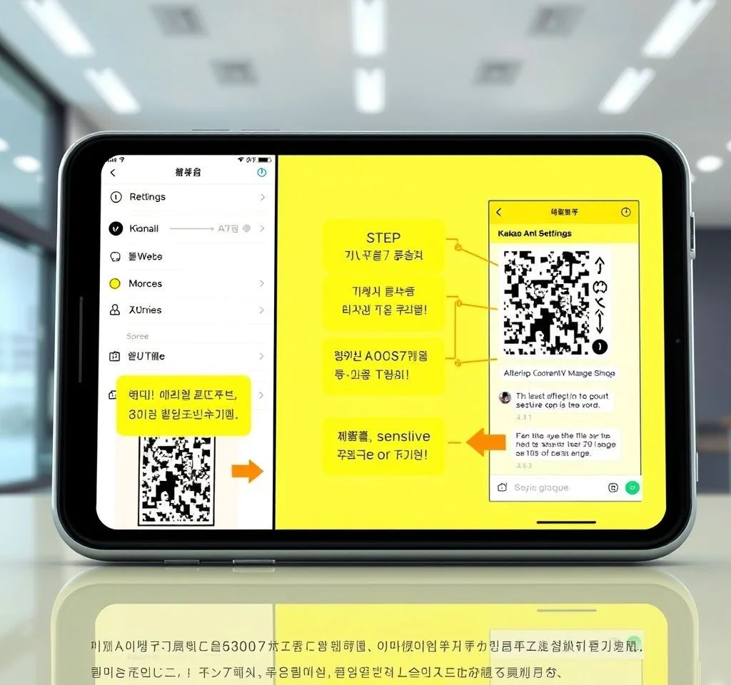 카카오톡 스포방지 기능 카톡 모자이크 사용 방법
