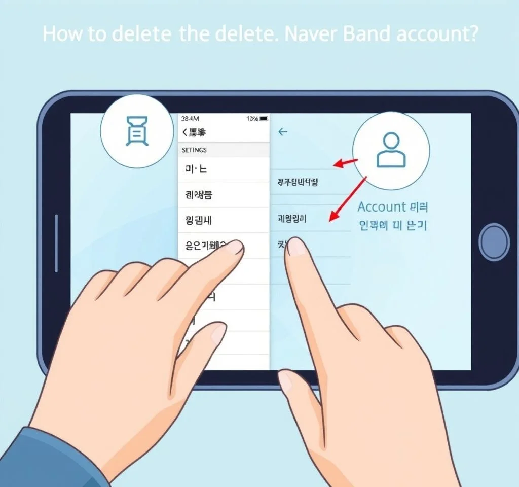 네이버 밴드 탈퇴 방법 7단계로 계정 삭제부터 알림 해제까지 완벽 정리