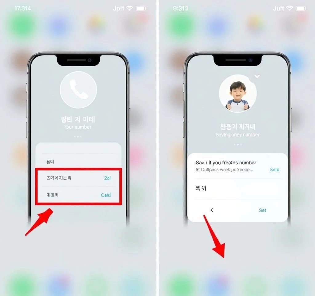 카카오톡 친구 추가 안뜨게 전화번호 저장 하는 방법