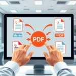 PDF파일 합치기 PDF문서 분할 방법