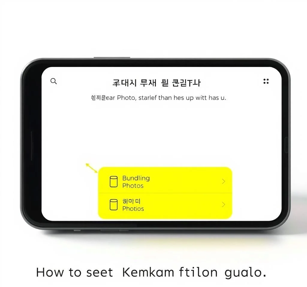 카카오톡 사진 묶어보내기 카톡 사진 화질 설정 방법