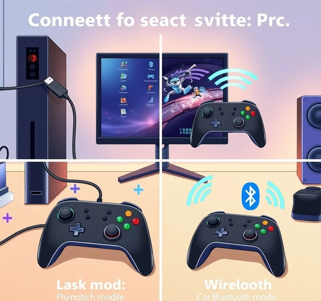 닌텐도 프로컨트롤러 PC 연결 완벽 가이드: 5가지 단계별 유선 무선 설정방법