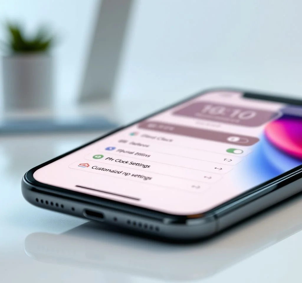 iOS17 업데이트 아이폰 스탠바이 시계 설정
