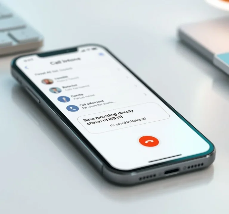 아이폰 통화녹음 iOS18부터 가능 메모장에 저장되네요