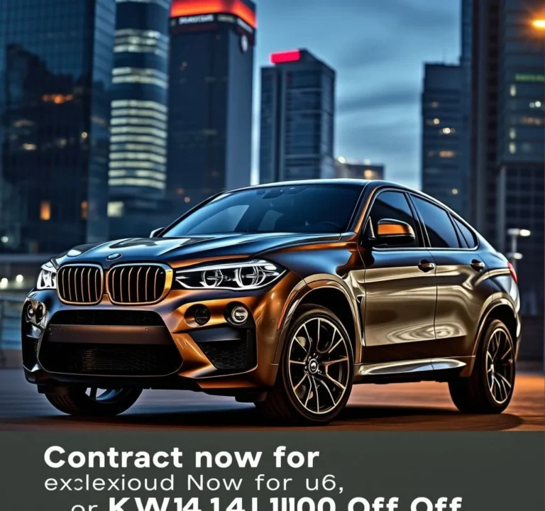벌크업 된 BMW X6 쿠페형 SUV "지금 계약하면 무려 최대 1400만 원 할인이...