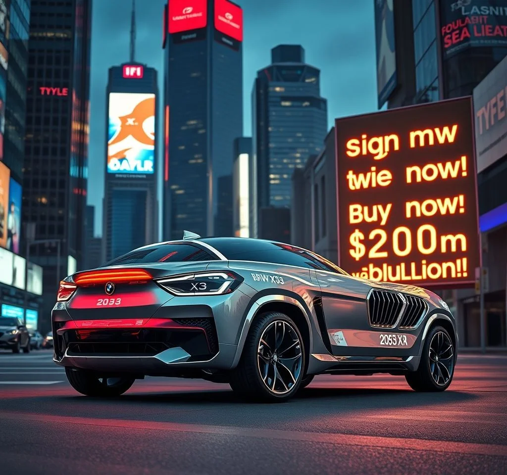 "당장 계약해!" 2025 BMW X3 지금 사면 2천만 원 꿀꺽!
