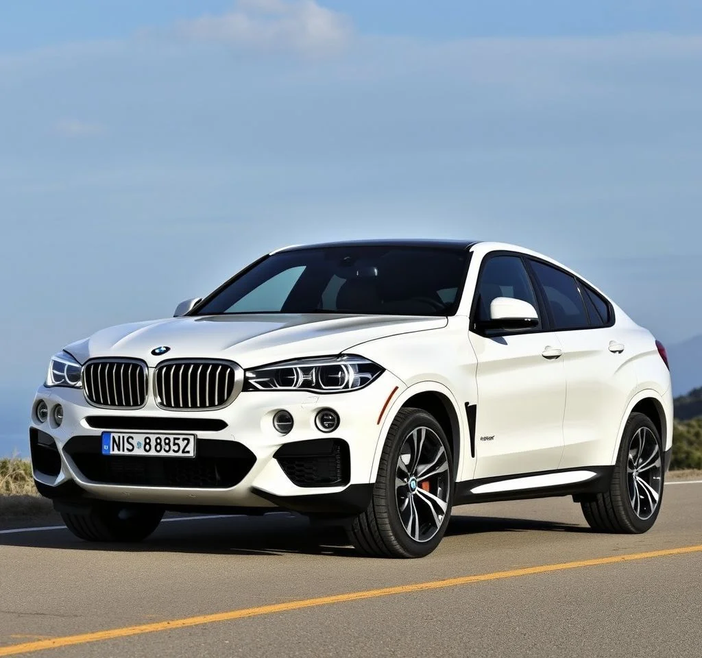 BMW X6 SUV 특징 집중 관찰