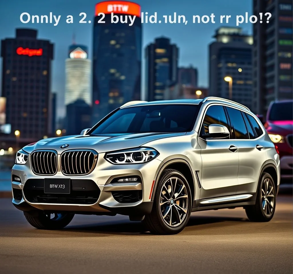 "고작 200만원 할인" BMW X3 지금 살까? 말까?