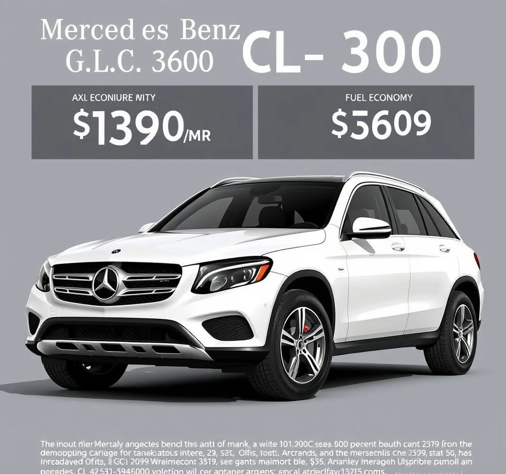 벤츠 GLC 300 아방가르드 5가지 완벽 분석: 프리미엄 SUV 가격과 연비 성능 총정리