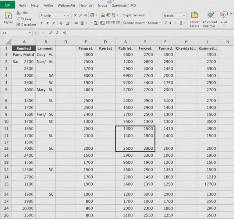 3개 시트에 있는 3개월의 집계표로 4분기 시트를 만들려면 (엑셀)