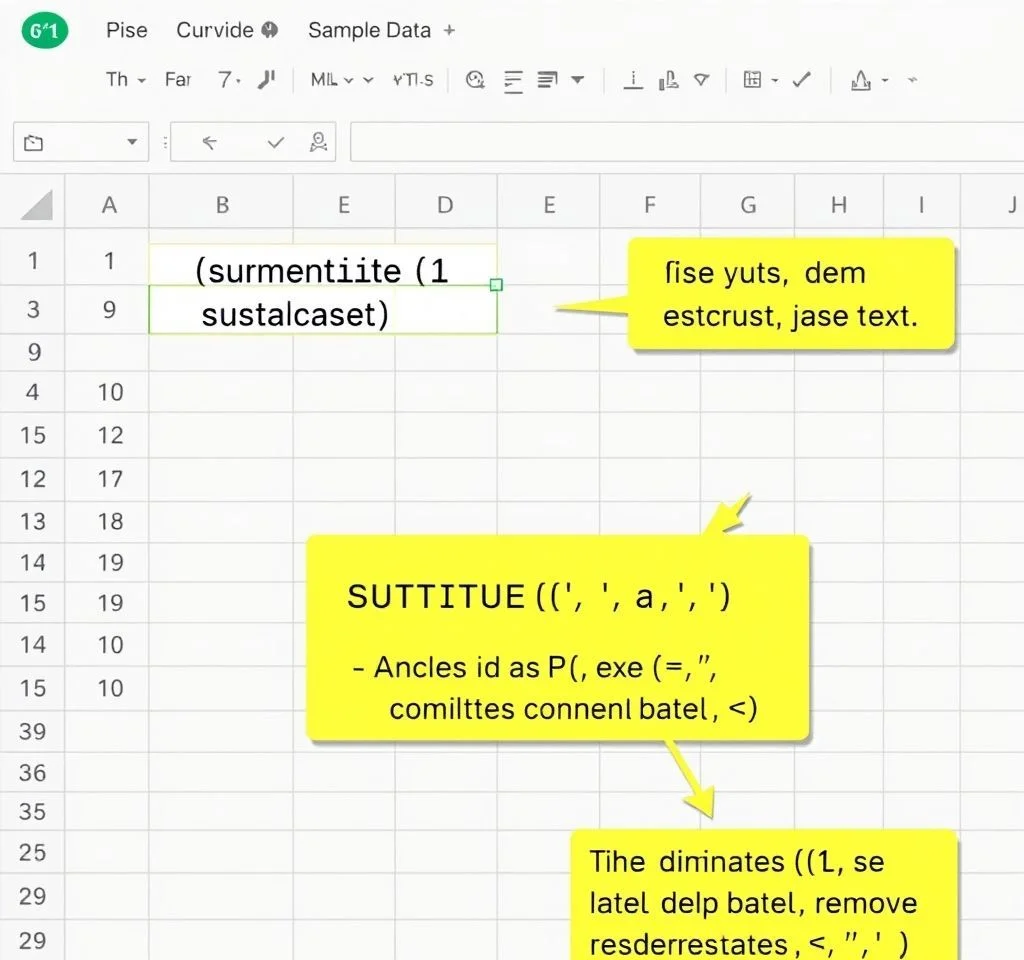 데이터의 괄호를 없애려면 (엑셀 SUBSTITUTE 함수)