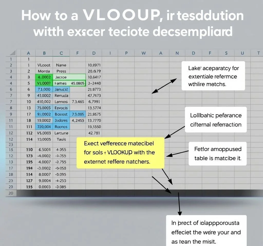 참조표 없이 VLOOKUP 함수를 사용하는 방법 (엑셀 VLOOKUP...