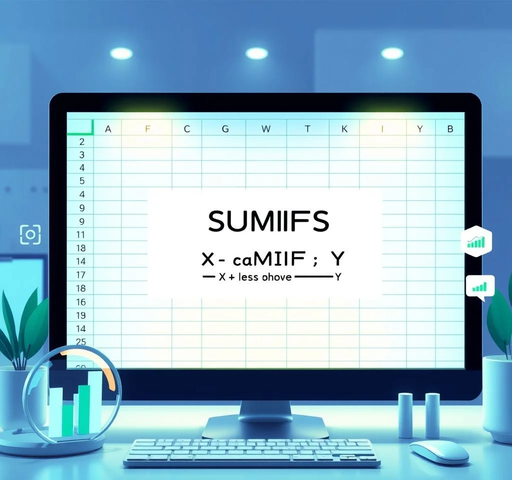X 이상 Y 이하의 값만 합계를 구하려면 (엑셀 SUMIFS 함수)