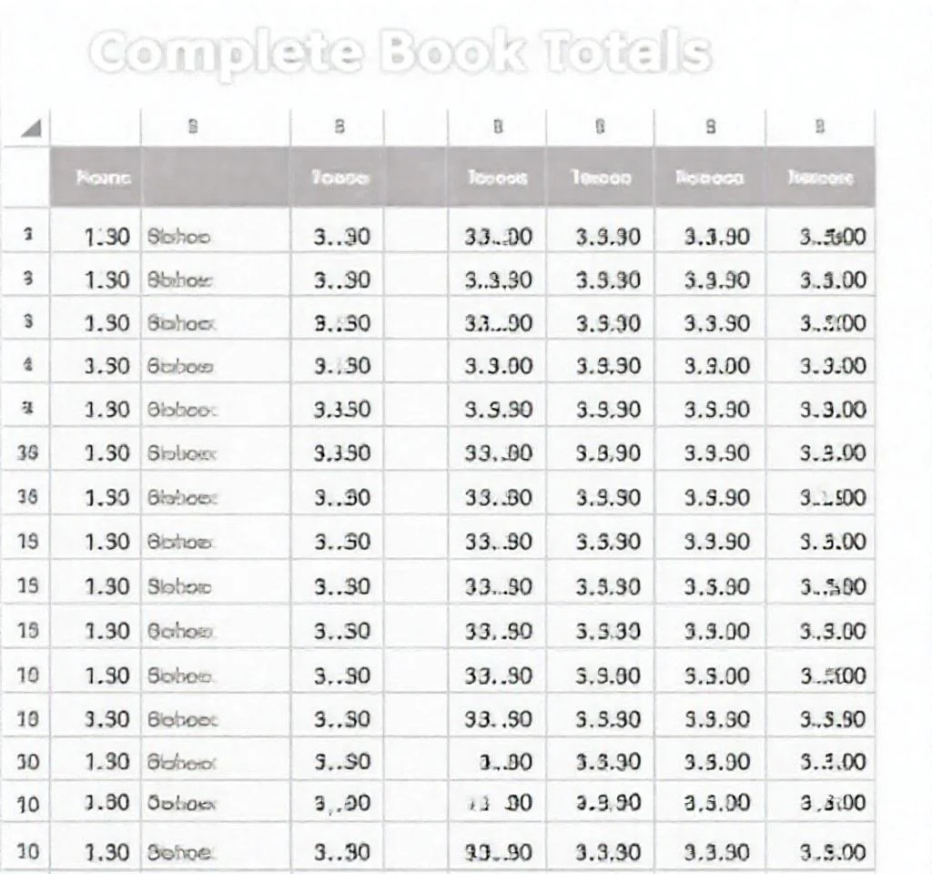 SUMIFS 함수와 행·열 절대참조로 날짜별·항목별 장부 합계표 한 번에 완성