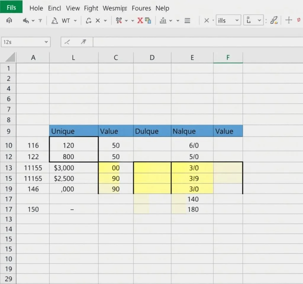 Excel에서 고유 값/중복 값을 강조 표시하거나 조건부 서식을 적용하는 방법은 무엇입니까?