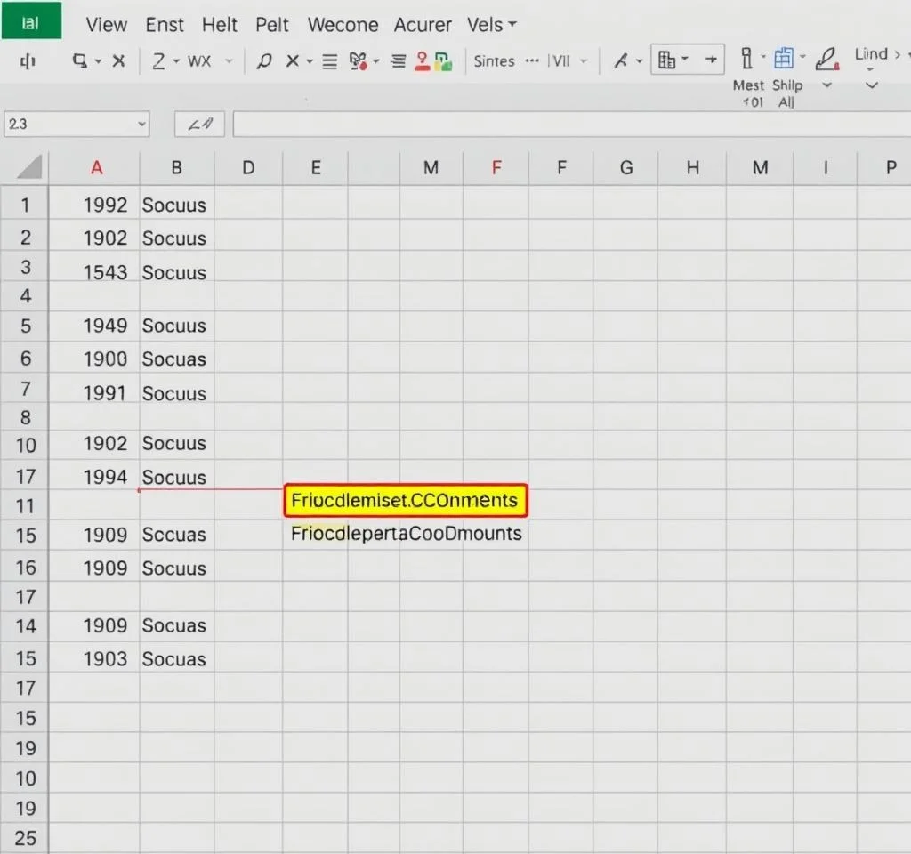 Excel에서 여러 셀에 주석을 빠르게 삽입하려면 어떻게 해야 하나요?