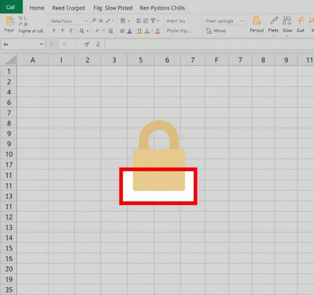 보호된 워크시트에서 셀을 잠그거나 잠금 해제하는 방법은 무엇입니까?