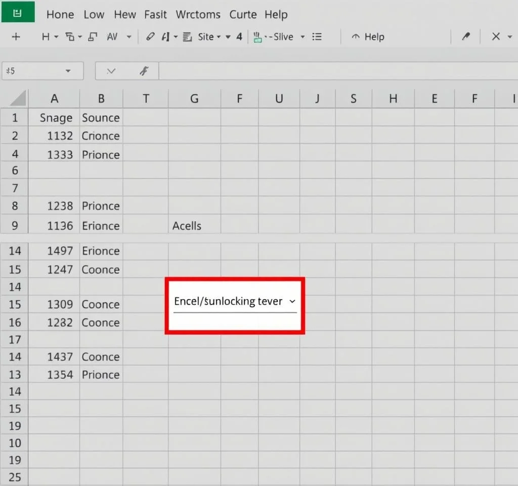 Excel에서 셀 또는 잠금 해제된 셀의 탭 순서를 설정하는 방법은 무엇입니까?