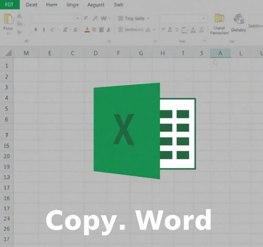 Excel 데이터를 표 없이 Word에 복사하는 방법은 무엇입니까?