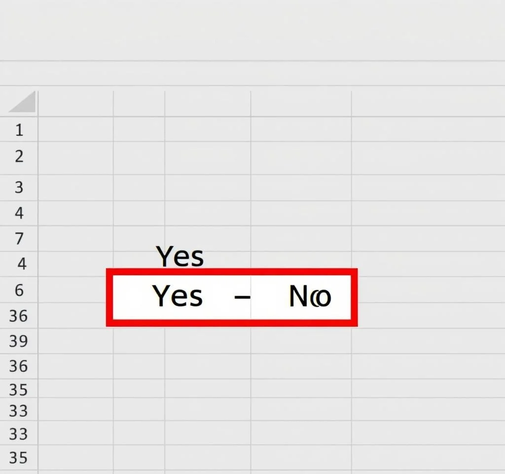 Excel에서 확인란에 연결된 셀 내부의 예/아니오 단어를 숨기는 방법은 무엇입니까?
