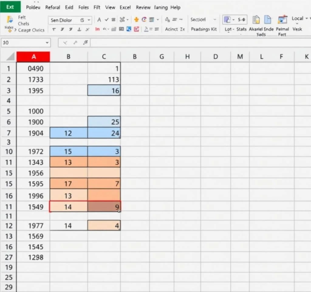 조건부 서식을 사용하여 Excel에서 색상별로 셀을 계산/합산하는 방법은 무엇입니까?