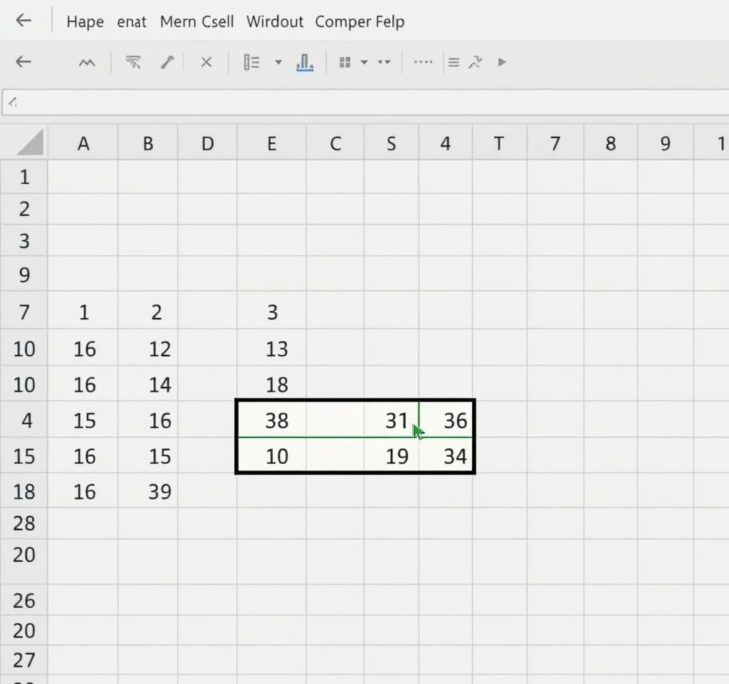 Excel 범위에서 첫 번째 숫자 셀을 찾는 방법은 무엇입니까?
