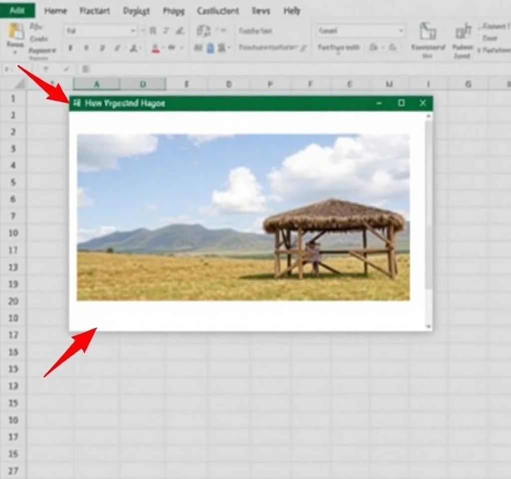 Excel에서 마우스를 올렸을 때 이미지를 표시하는 방법은 무엇입니까?