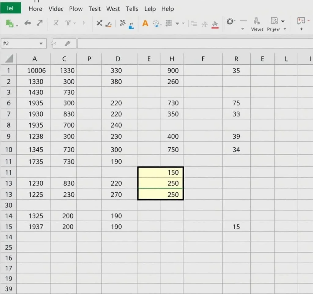 Excel의 워크시트에서 0 값을 가진 셀을 숨기거나 표시하는 방법은 무엇입니까?