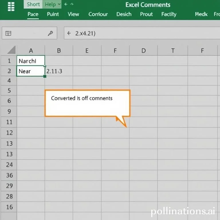 Excel에서 코멘트를 셀 내용으로 변환하는 방법은 무엇입니까?