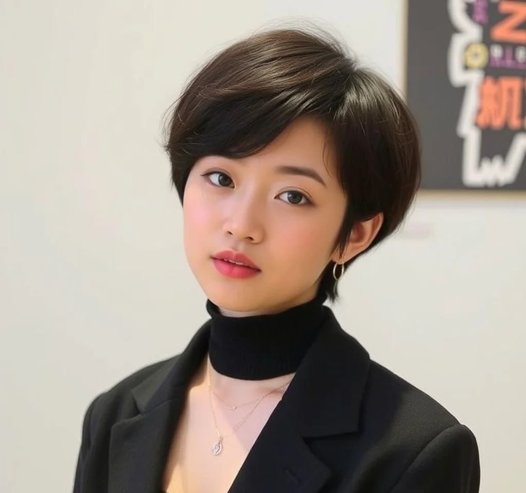 조유리의 단발 헤어스타일, 집에서 어떻게 따라 할 수 있을까요?