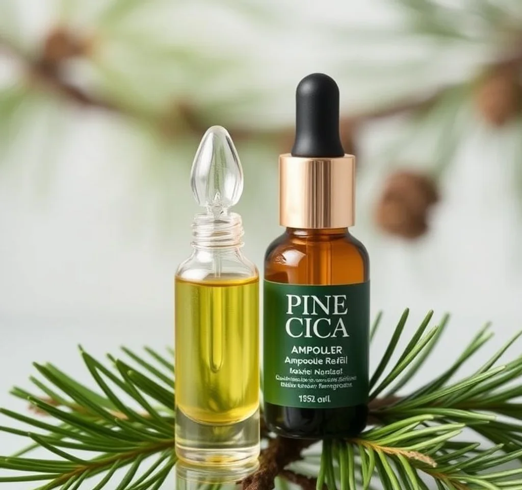 소나무 시카 앰플 리필 어케따요?