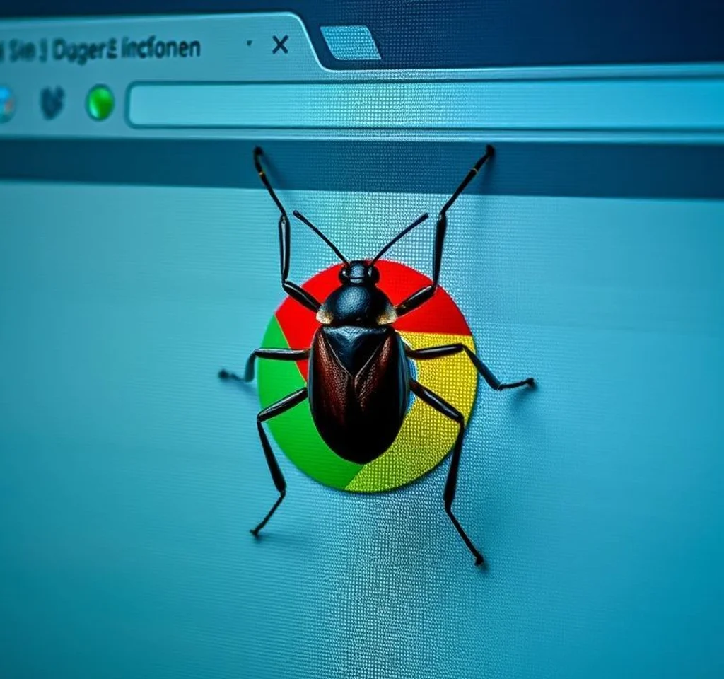 컴퓨터 화면 버그 크롬 버그