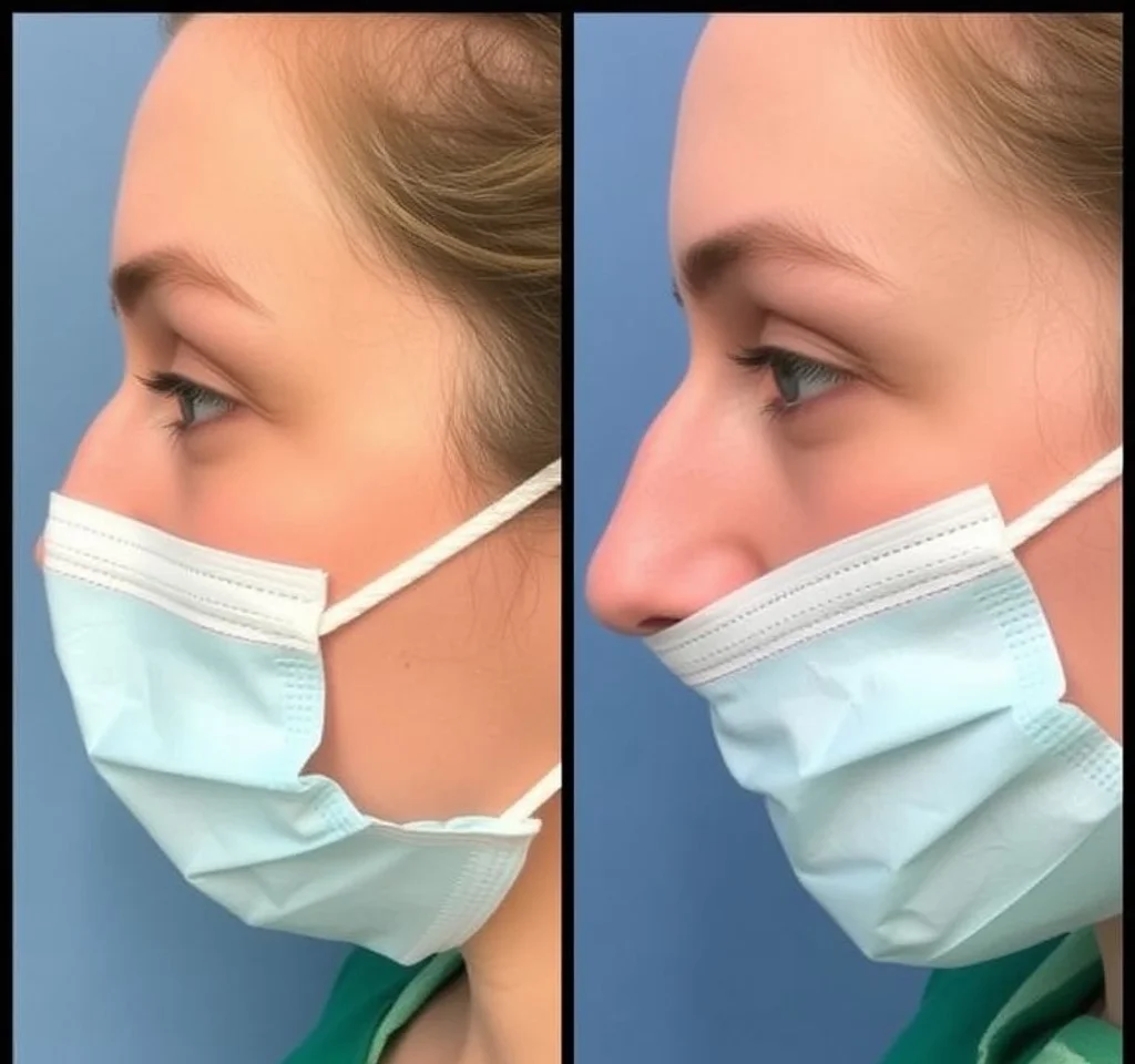 코수술 9일차 옆으로