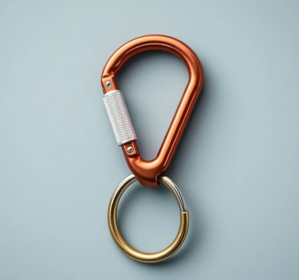 카라비너, 키링 고리 저거 이름 뭔가요?