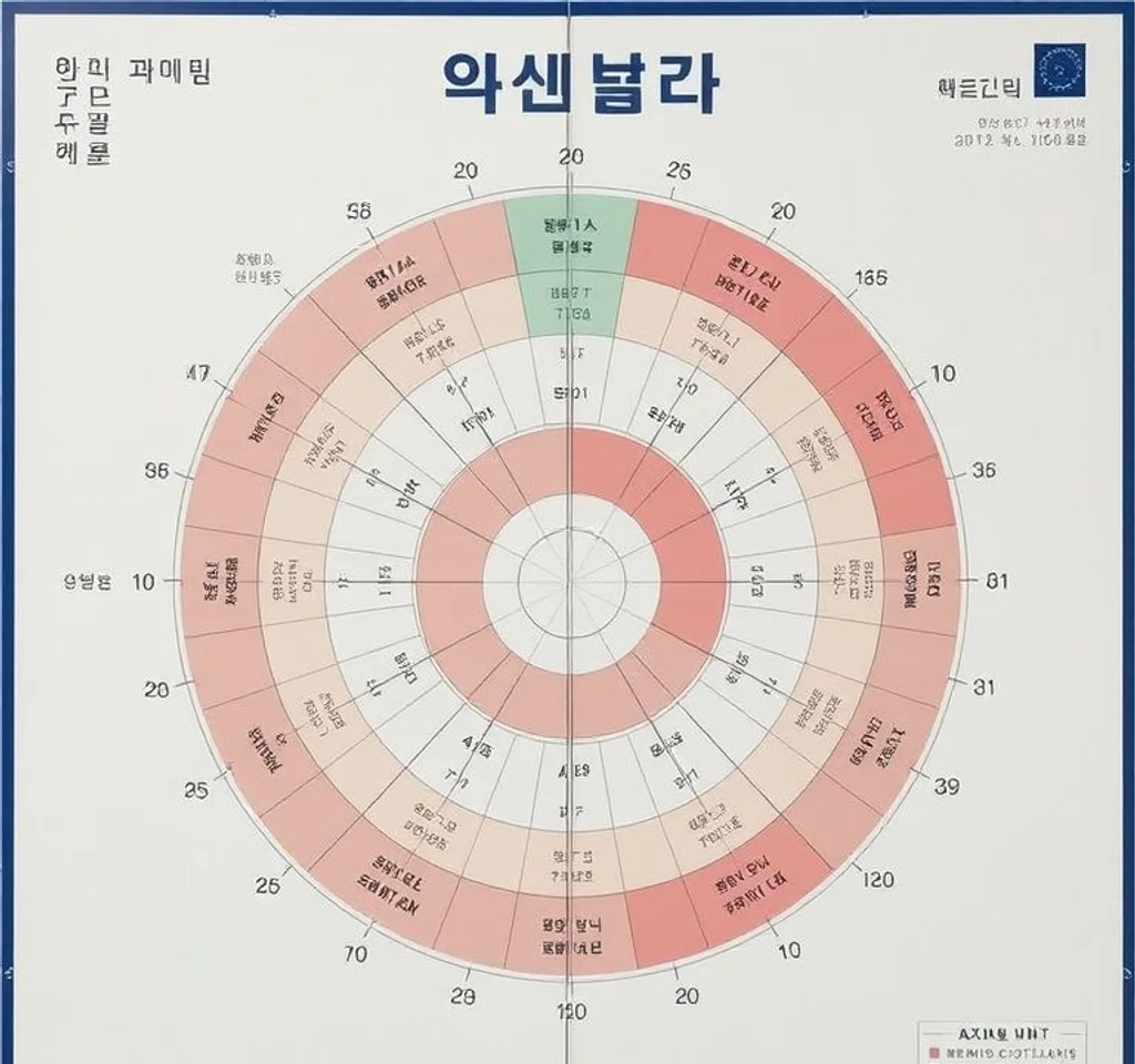 한글 차트 축 단위