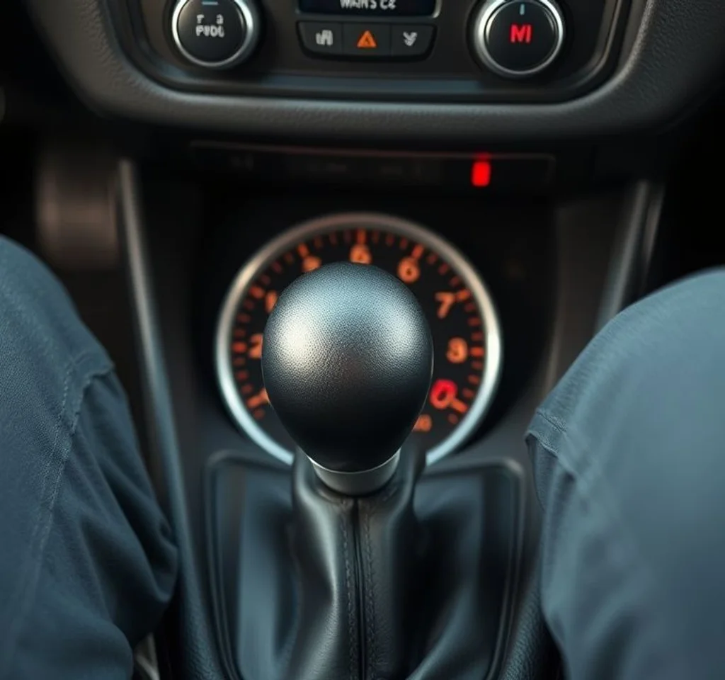 시동 걸자마자 기어변속시 소음