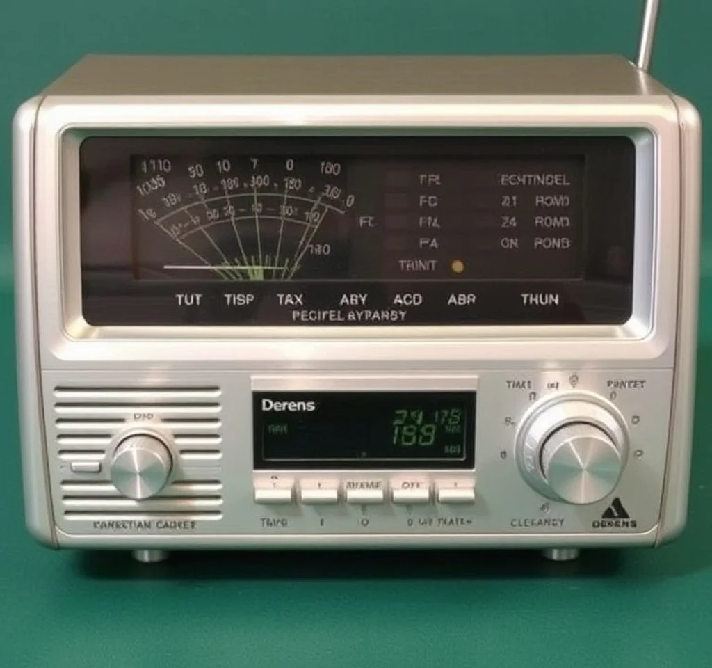 Derens 라디오 수신기 사용법