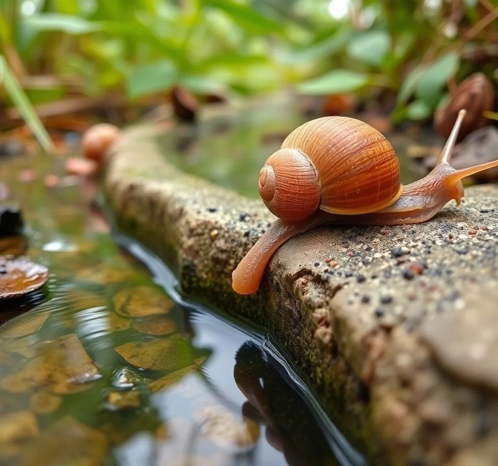 달팽이 먹방 채널