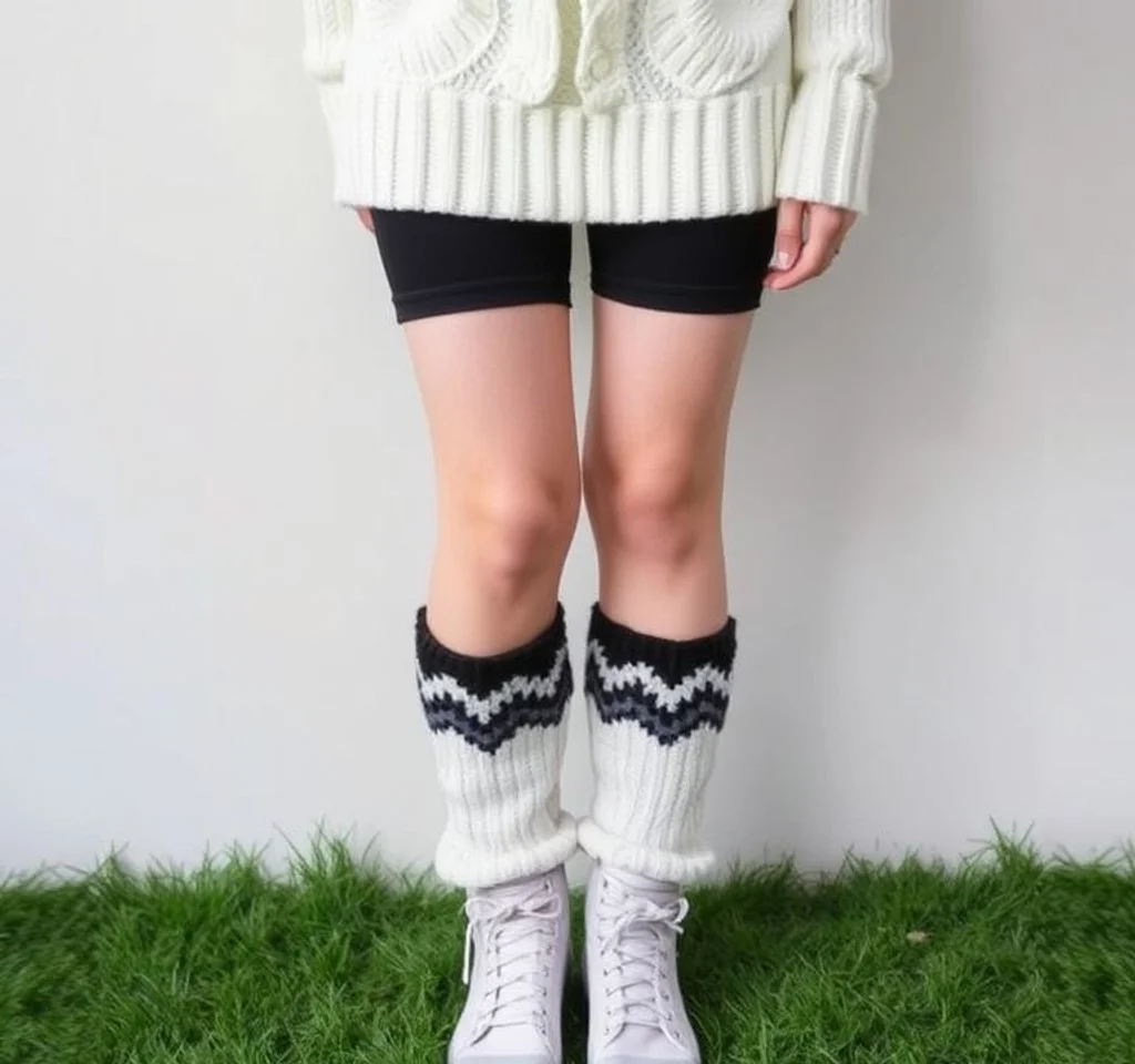 짧은 레그워머(사진) 찾아주세요