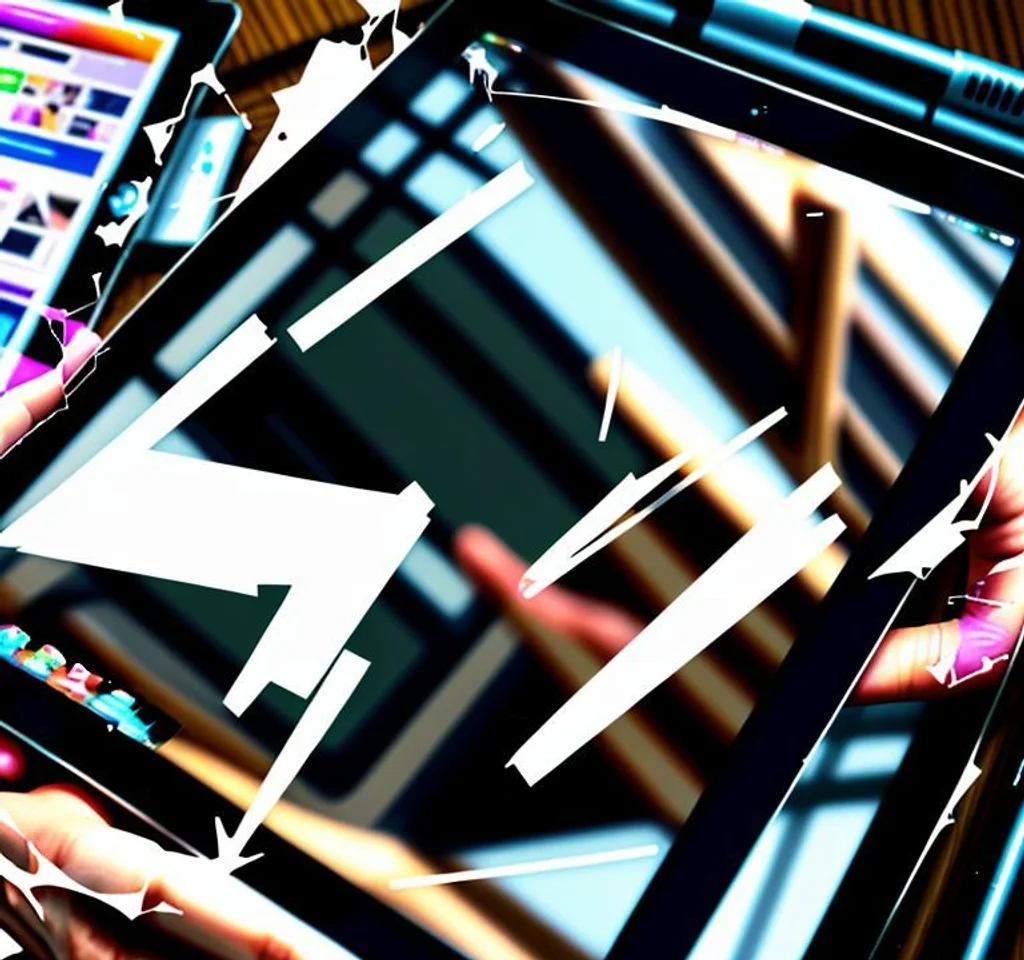 아이패드 화면 누래짐